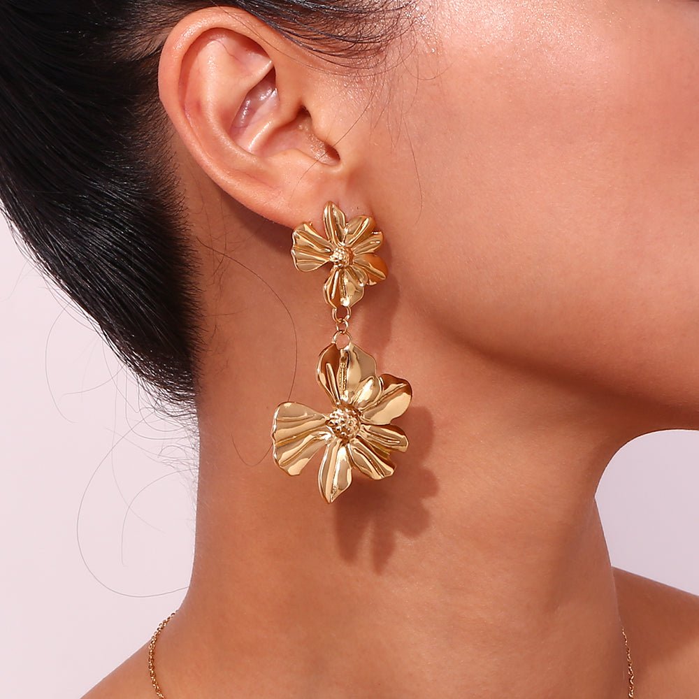 Pendientes Flor